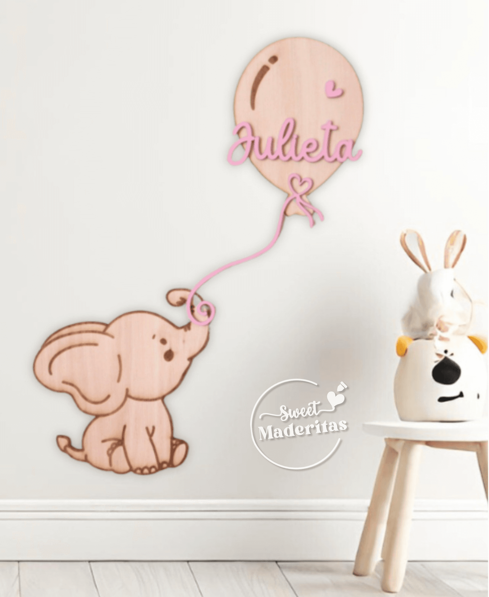 Elefantito Decoración Infantil