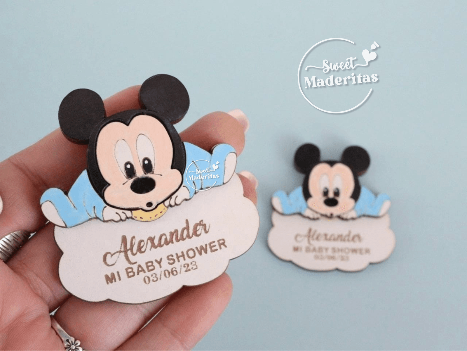 Souvenir Baby Shower Mickey bebe