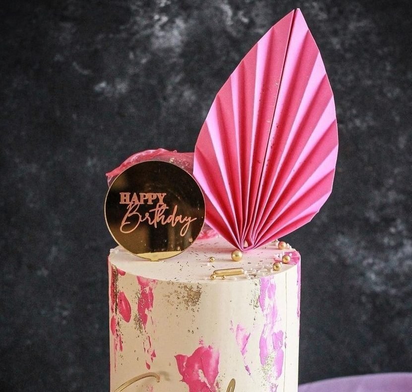 Mini Topper Acrilico