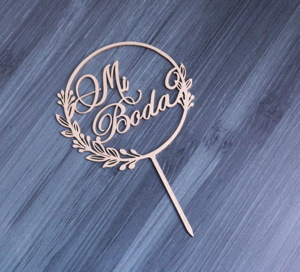 Cake Topper Mi Boda