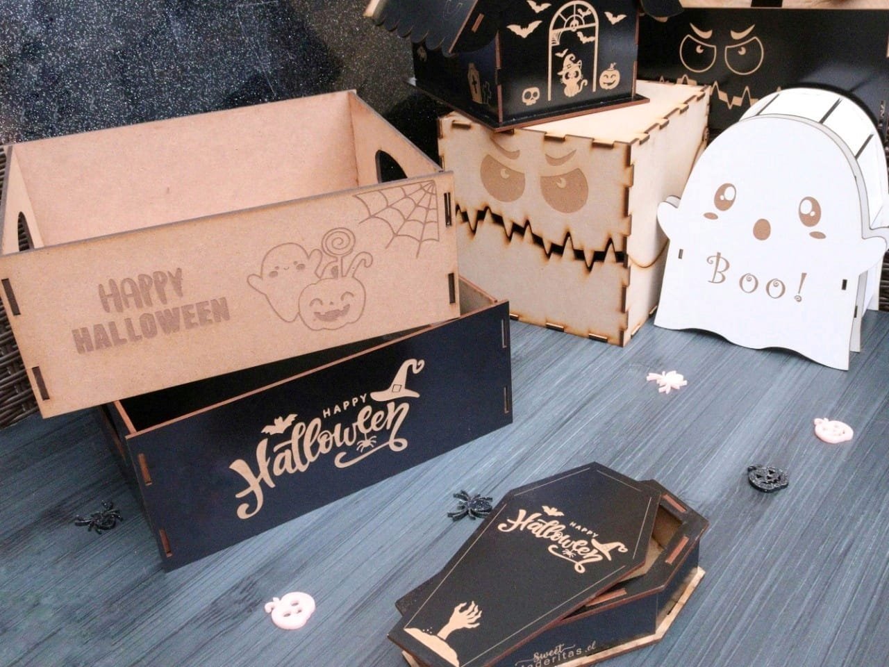 Caja Monstruito MDF - imagen 3