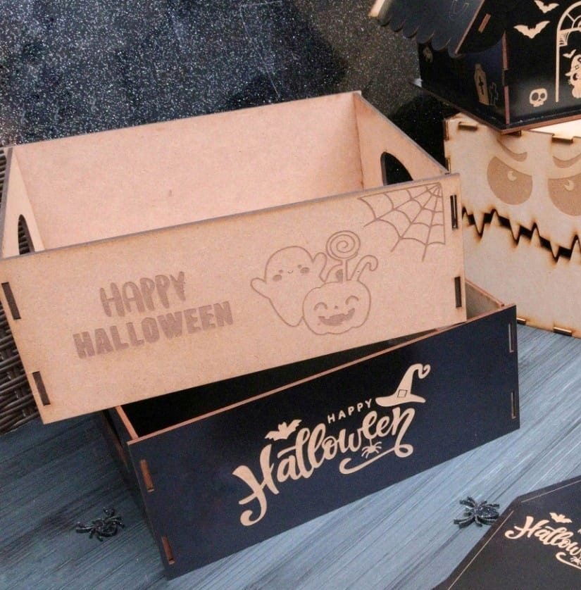 Bandeja Alta Halloween MDF