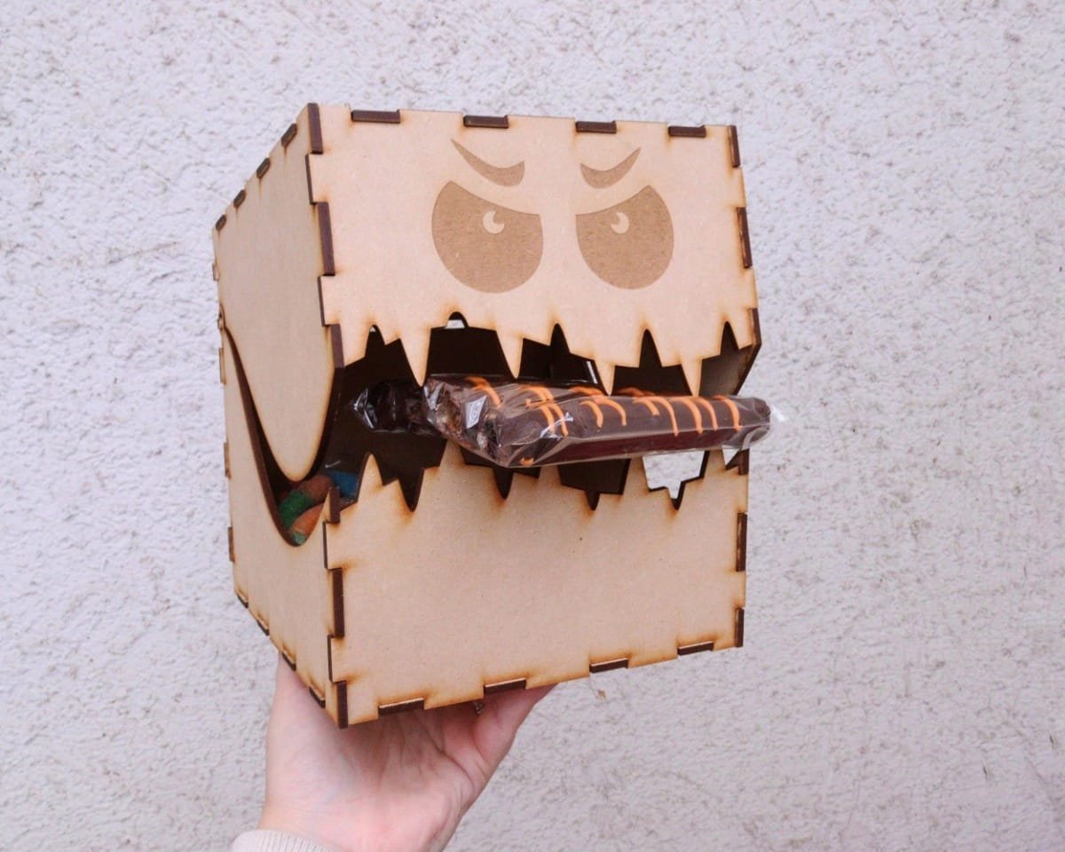 Caja Monstruito MDF - imagen 4
