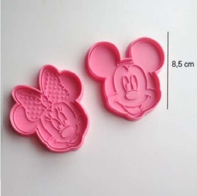 Cortadores Mickey & Minnie #1
