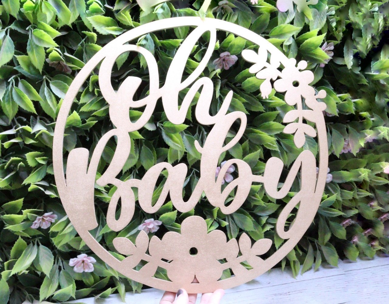 Cartel Evento Oh baby