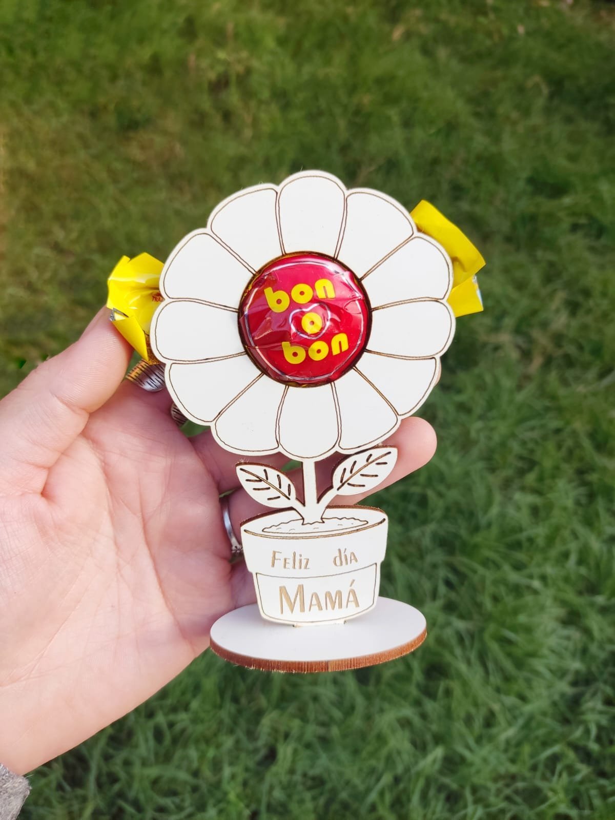 Flor maceta bon o bon Mamá