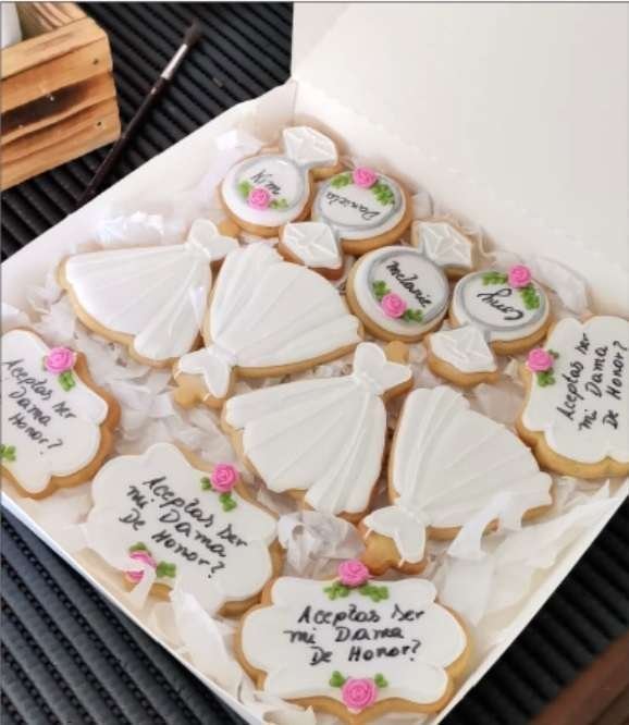 Set Cortadores Galleta / Fondant Novia
