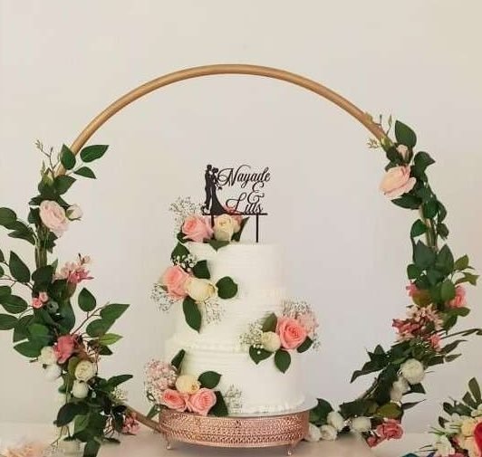 Topper Pastel  Matrimonio #14