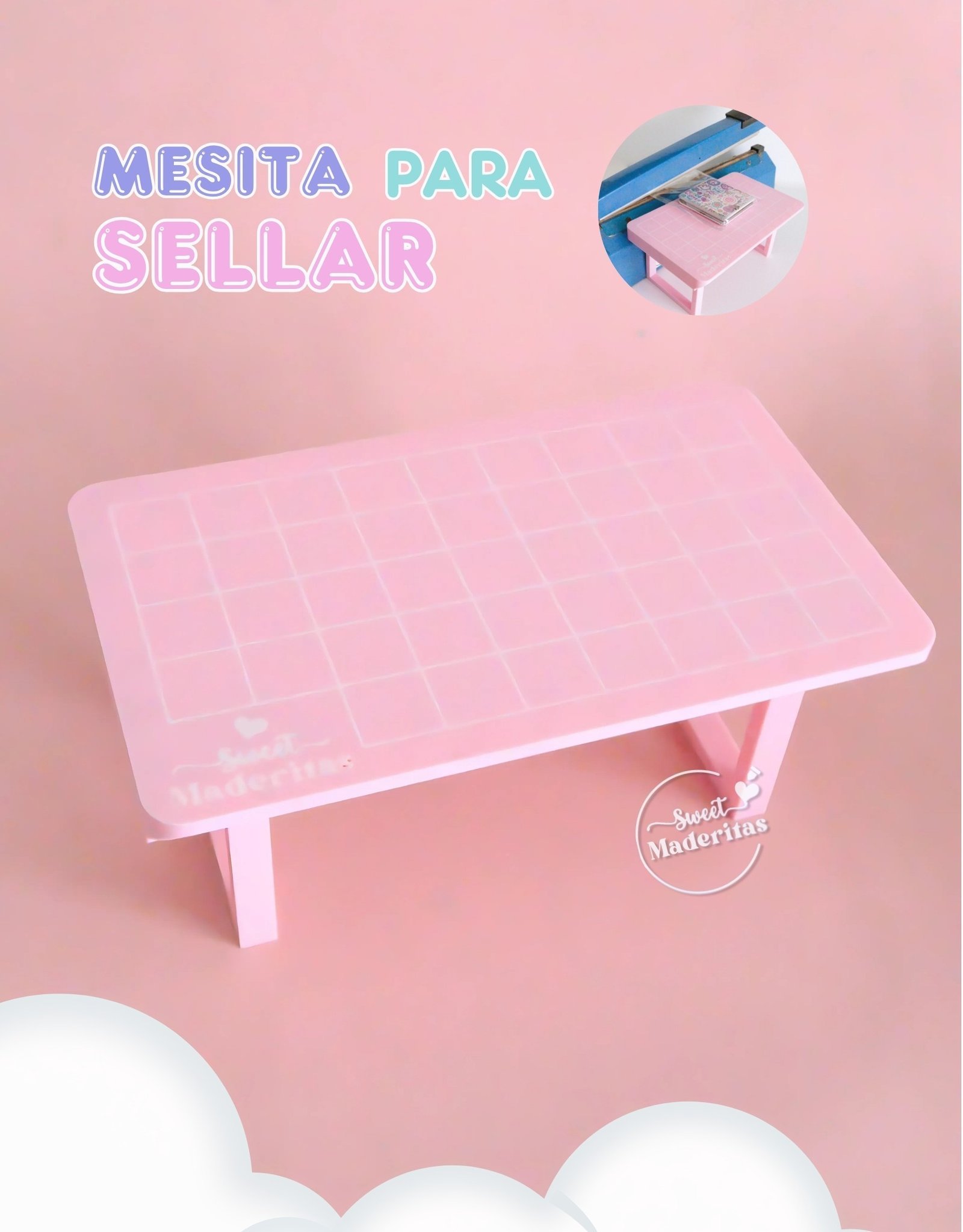 Mesa para sellar