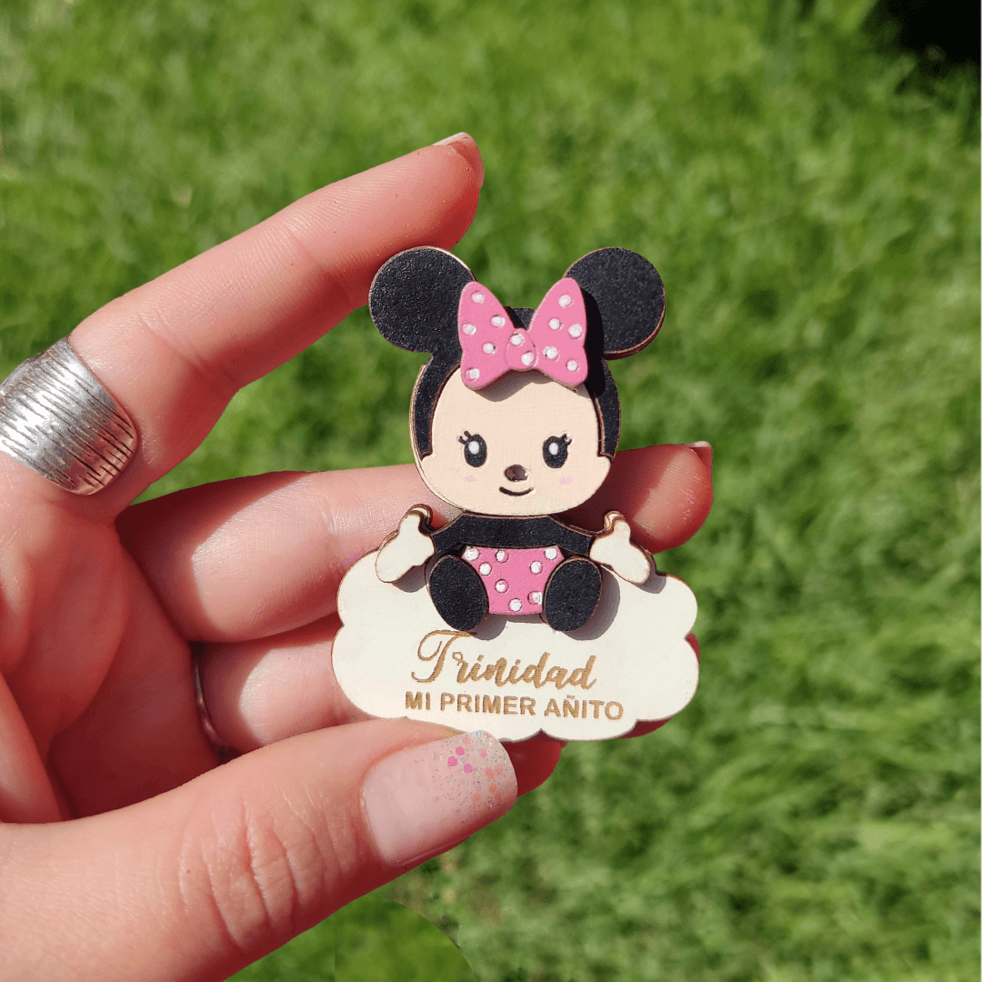 Souvenir Baby Shower Cumpleaños Minnie