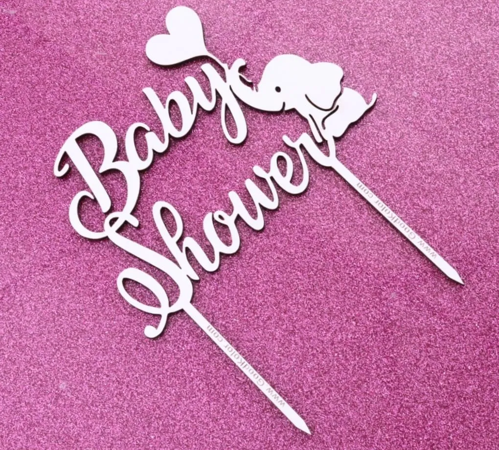 Topper Baby Shower Elefantito
