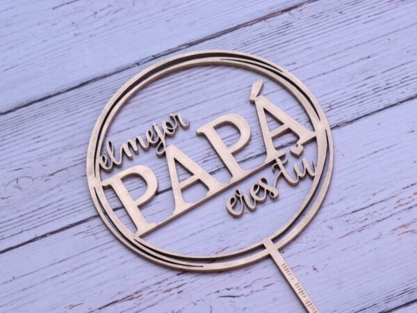 Topper El mejor Papá eres tú