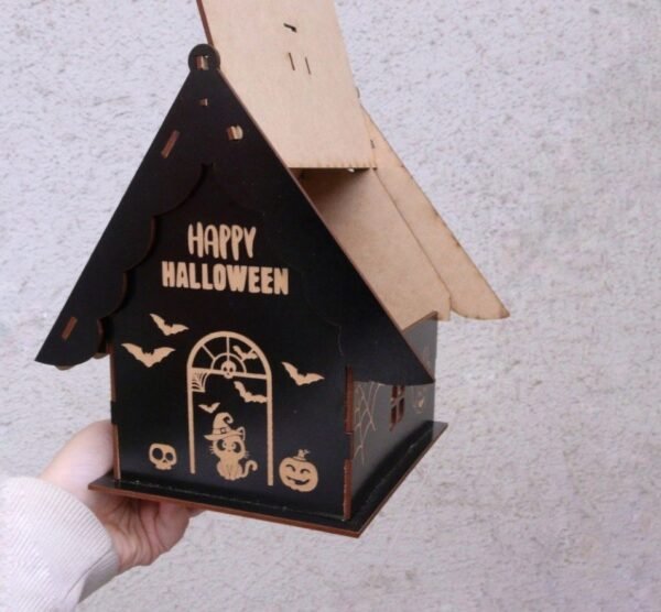 Casita Halloween MDF - Imagen 2