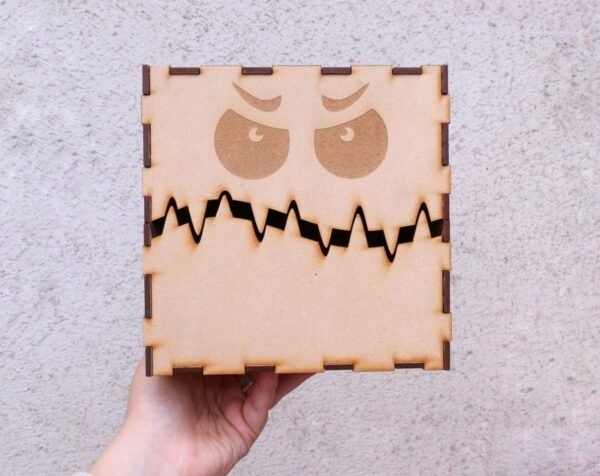 Caja Monstruito MDF