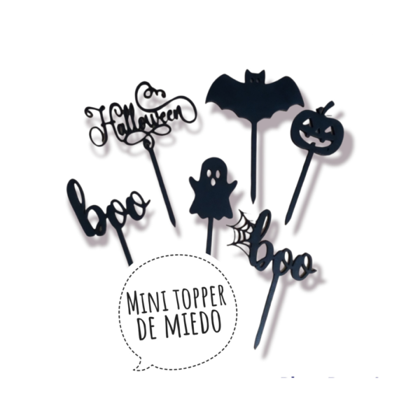 Mini Cake Topper Halloween