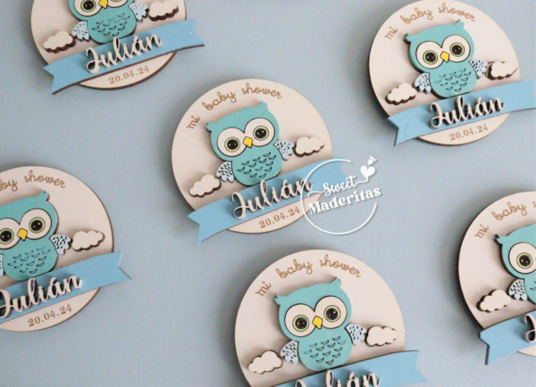 Souvenir Búho Baby shower