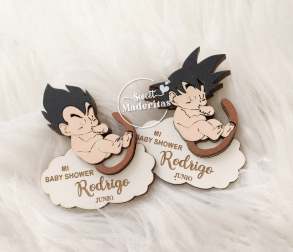 Souvenir recuerditos Goku Vegeta - Imagen 2