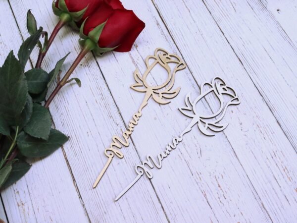 Rosas de madera