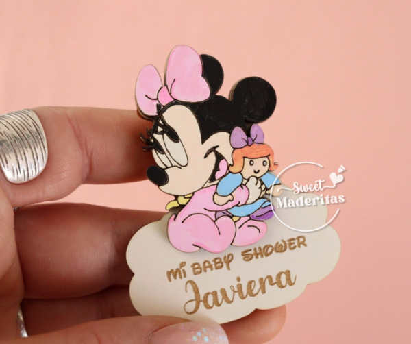 Souvenir Baby Shower Minnie baby - Imagen 2
