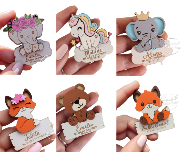 Recuerdos Baby Shower Animalitos Surtidos Souvenir