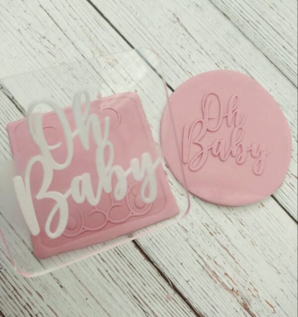 Stamp Oh Baby acrilico