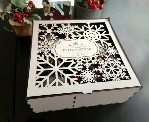 Set 4 Cajas Alta Navidad Diseño - Imagen 2