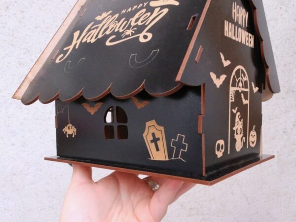 Casita Halloween MDF - Imagen 3
