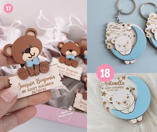 Recuerdos Baby Shower Animalitos Surtidos Souvenir - Imagen 6
