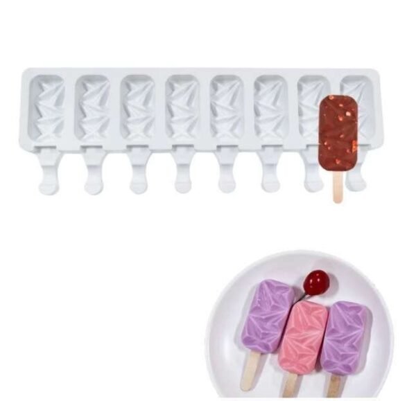 Molde cackesicles geométricos