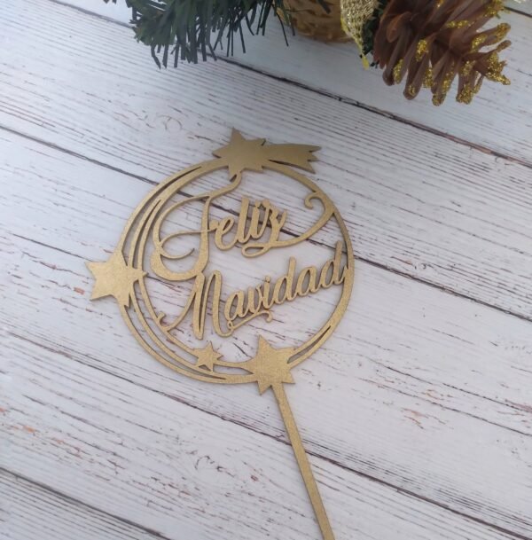 Topper MDF Navidad #3