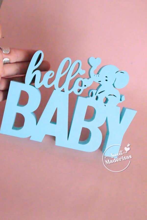 Deco Hello Baby Elefante - Imagen 2