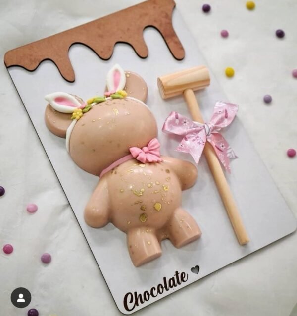 Molde Chocolate Osito 3 Partes - Imagen 2