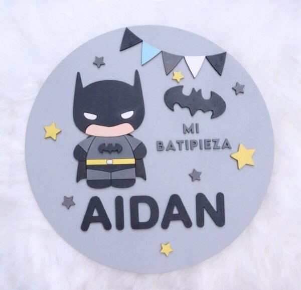 Cartel habitación Batman