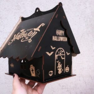Casita Halloween MDF