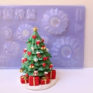 Molde Arbol Navidad Armable