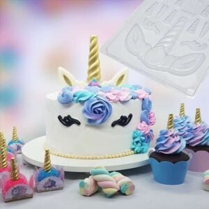 Molde Aplique Unicornio Simple