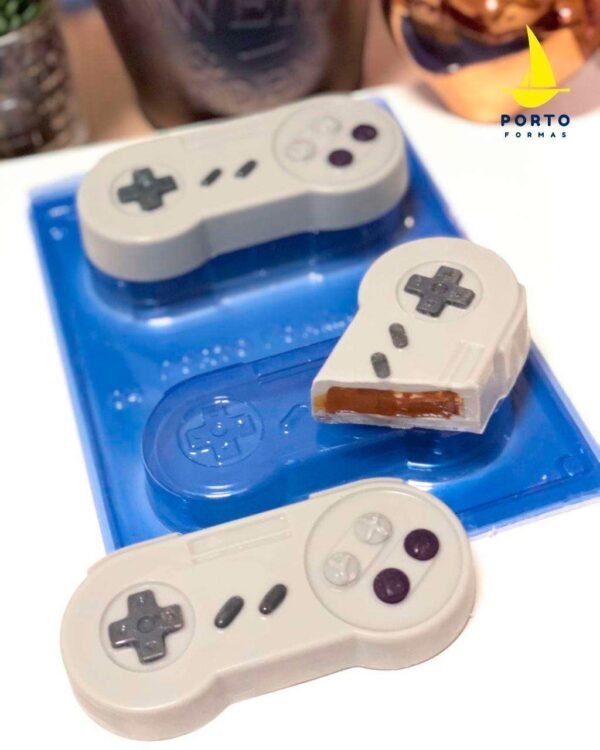 Molde Chocolate Joystick Retro