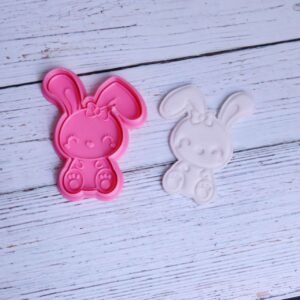 Cortador Pascua Conejita Feliz