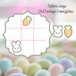 Cortador Juego tablero pascua + 2 mini cortadores