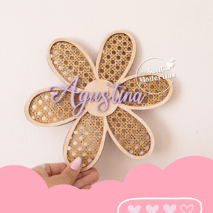 Flor Ratan Decoración Niña
