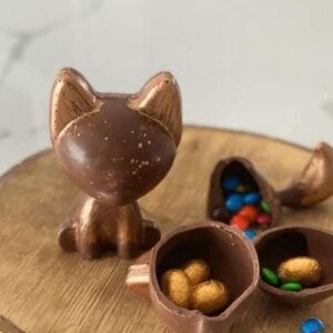 Molde Gato 3 Partes