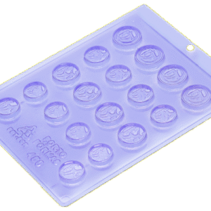 Molde Monedas chocolate Simple
