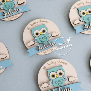 Souvenir Búho Baby shower