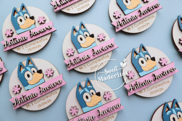Souvenirs Cumpleaños Bluey - Imagen 2