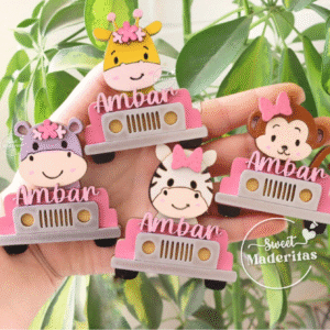 Souvenirs Baby Shower Safari Niña