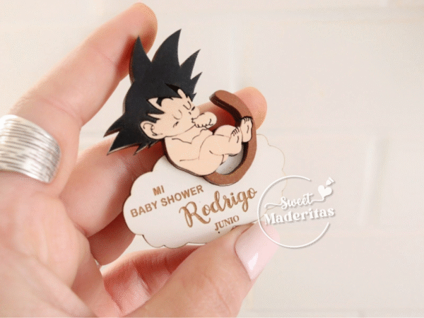 Souvenir recuerditos Goku Vegeta