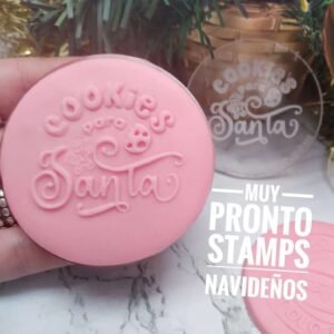 Stamp Acrilico Cookies para Santa
