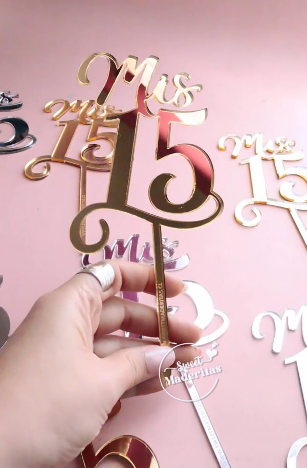 Topper Mis 15 #2 - Imagen 2