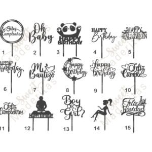 Toppers Genericos MDF