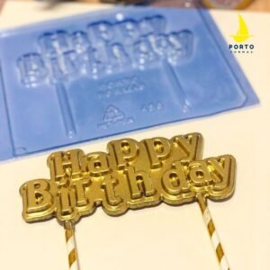 Molde Topper Happy Birthday Simple